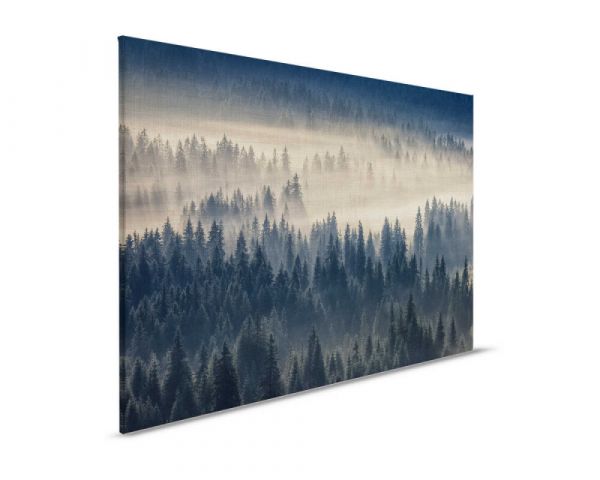 Leinwandbild Forest In Fog 90x60cm DD123855
