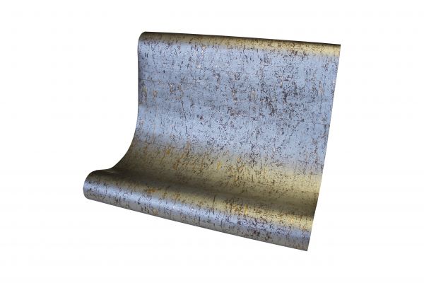 Vliestapete Kork Beton Optik grau gold metallic schimmernd SR210406