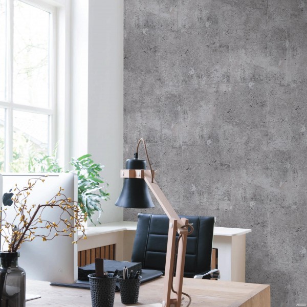 Moderne Beton Steinwand Vliestapete In Grau 68653 Joratrend Tapetenshop