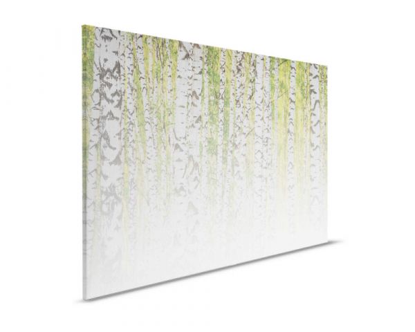 Leinwandbild Birch Forest grün 90x60cm DD123857