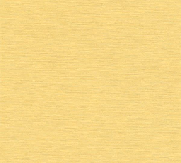 Vliestapete Uni Struktur gelb Textil Optik 38903-6