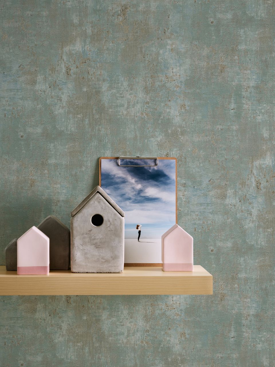 Vliestapete Stein Beton Putz Optik metallic grün blau gold 39670-4 / 396704 Vliestapete Stein Beton Putz Optik metallic grün blau gold 39670-4 / 396704