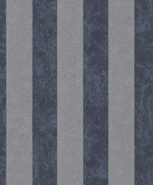 Vliestapete Carat Streifen schwarz beige gold glänzend 10077-37