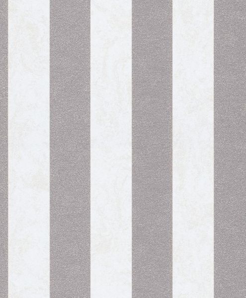 Vliestapete Carat Streifen creme silbergrau glänzend 10077-14