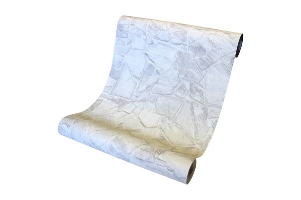 Vliestapete Bruchstein Naturstein Klinkerstein Optik creme weiß 3893-50