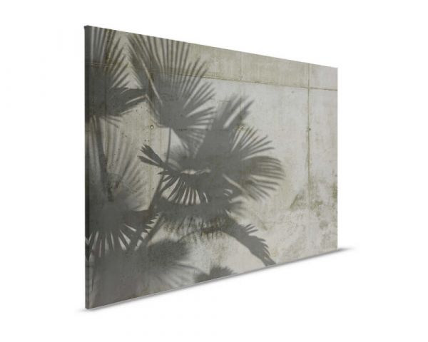 Leinwandbild Shade Of Palm grau 90x60cm DD123849