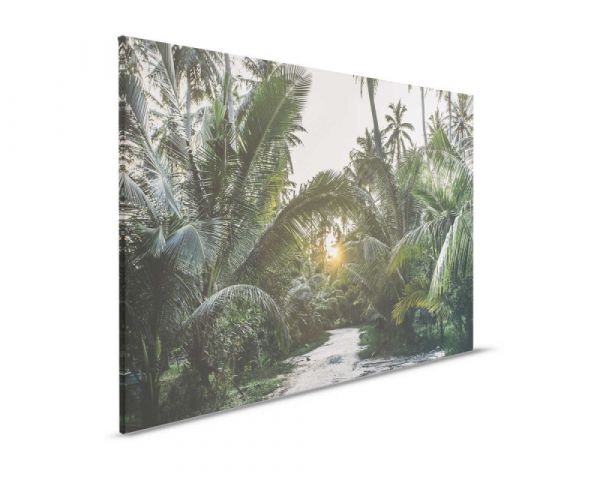Leinwandbild Tropical Palm 90x60cm DD123838