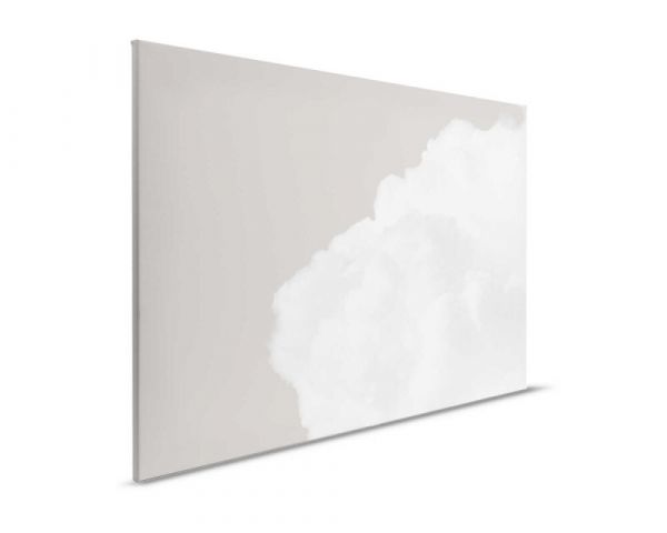 Leinwandbild Clouds grau 90x60cm DD123859